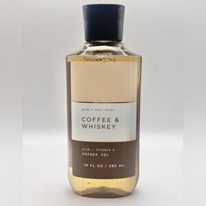 Bath & Body Works Coffee & Whiskey Body Wash - Brown & Cream